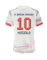 Bayern Munich Jamal Musiala #10 Venkovní Dres pro Dámské 2025-26 Krátký Rukáv